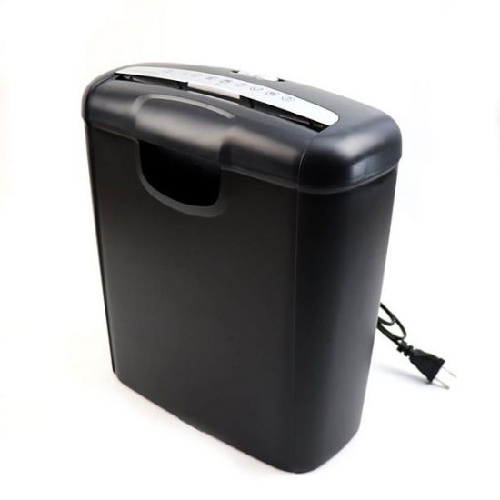 Picture of 10-Sheet Cross Cut Paper Shredder, 5.5 Gal Home Office Heavy Duty Shredder for Credit Card, Staple, Clip with Transparent Window