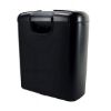 Picture of 18-Sheet 100% Jam-Proof Crosscut Paper Shredder for Office and Home, Black/Gray