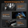 Picture of Tire Inflator Portable Air Compressor - 150PSI & 10000mAh Cordless Air Pump with Digital Tire Pressure Gauge, Accurate Dual LCD Display & LED Light, Portable Air Pump for Car/Motorcycle/E-Bike/Ball