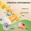 Picture of Boyun Daj Portable Blender, 340 ml Personal Juicer Cup,USB Rechargeable,Household Fruit Mixer for Shakes and Smoothies,Easy to Clean,BPA Free for Travel, Home and Office