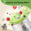 Picture of Boyun Daj Portable Blender, 340 ml Personal Juicer Cup,USB Rechargeable,Household Fruit Mixer for Shakes and Smoothies,Easy to Clean,BPA Free for Travel, Home and Office