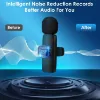 Picture of Wireless Lavalier Microphone for iPhone iPad and Android Phone, Lapel Mic Plug and Play Wireless Mic Noise Reduction Mini Microphone for Video Recording Interview Podcast Vlog YouTube Tiktok