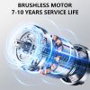 Picture of TRAKAR Car Vacuum Cleaner,3 Speed 4-in-1 20000PA High Power Portable Rechargeable Vacuum Cleaner with LED Light and Multi-Nozzles for Car, Home, Office, Pet