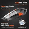 Picture of TRAKAR Handheld Vacuum Cordless, 28000PA Strong Suction Hand Held Car Vacuum Cleaner, Portable Hand Vacuum Rechargeable with Nozzles & LED Light for Home, Car, Office, Pets