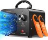 Picture of Ozone Generator 48,000mg, Commercial Ozone Machine Odor Removal, High Capacity O3 Ionizer Air Purifier Deodorizer, Portable Mini for Car, Home, Smoke, Pets, Industrial, for 4000 Square Feet -Black