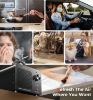 Picture of Ozone Generator 48,000mg, Commercial Ozone Machine Odor Removal, High Capacity O3 Ionizer Air Purifier Deodorizer, Portable Mini for Car, Home, Smoke, Pets, Industrial, for 4000 Square Feet -Black